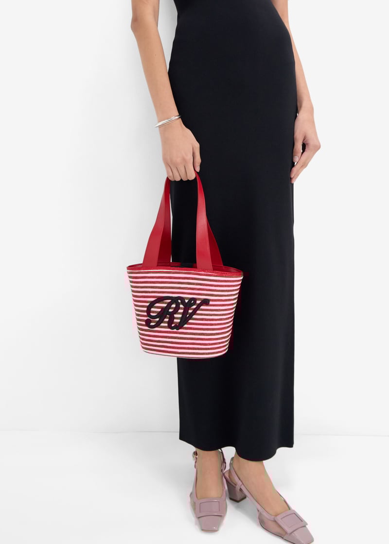Roger Vivier スモール Monogram Panier トートバッグ Roger Vivier(ロジェ・ヴィヴィエ) トートバッグ(レディース