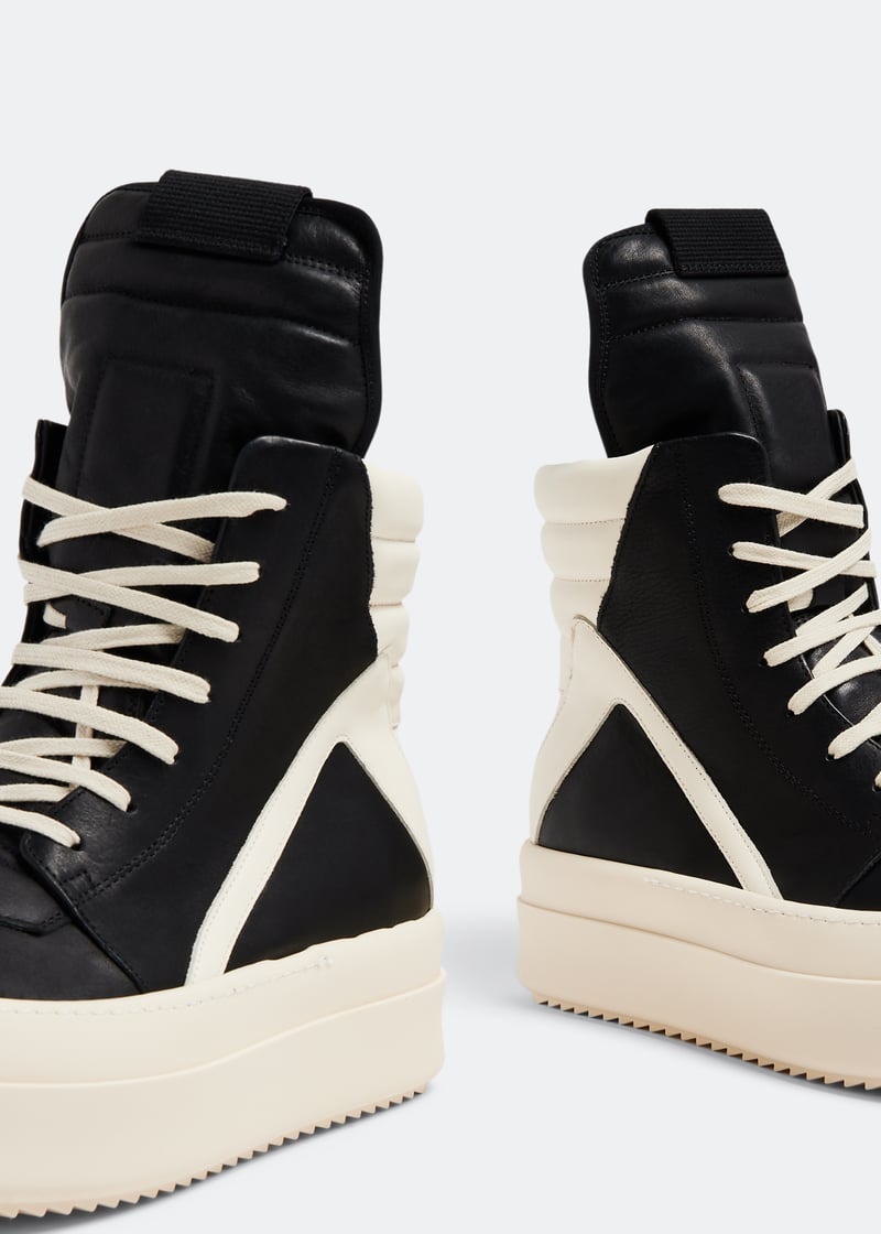 Rick Owens Mega Geobasket high-top sneakers for Men - Black