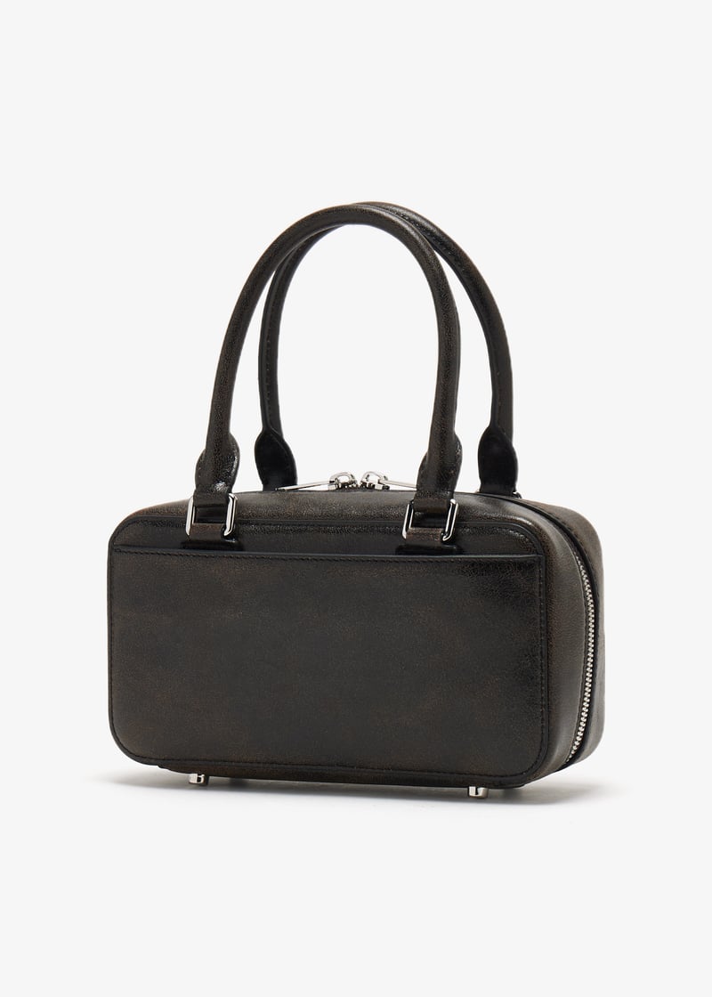 Self-Portrait Distressed mini tote bag for Women - Black in