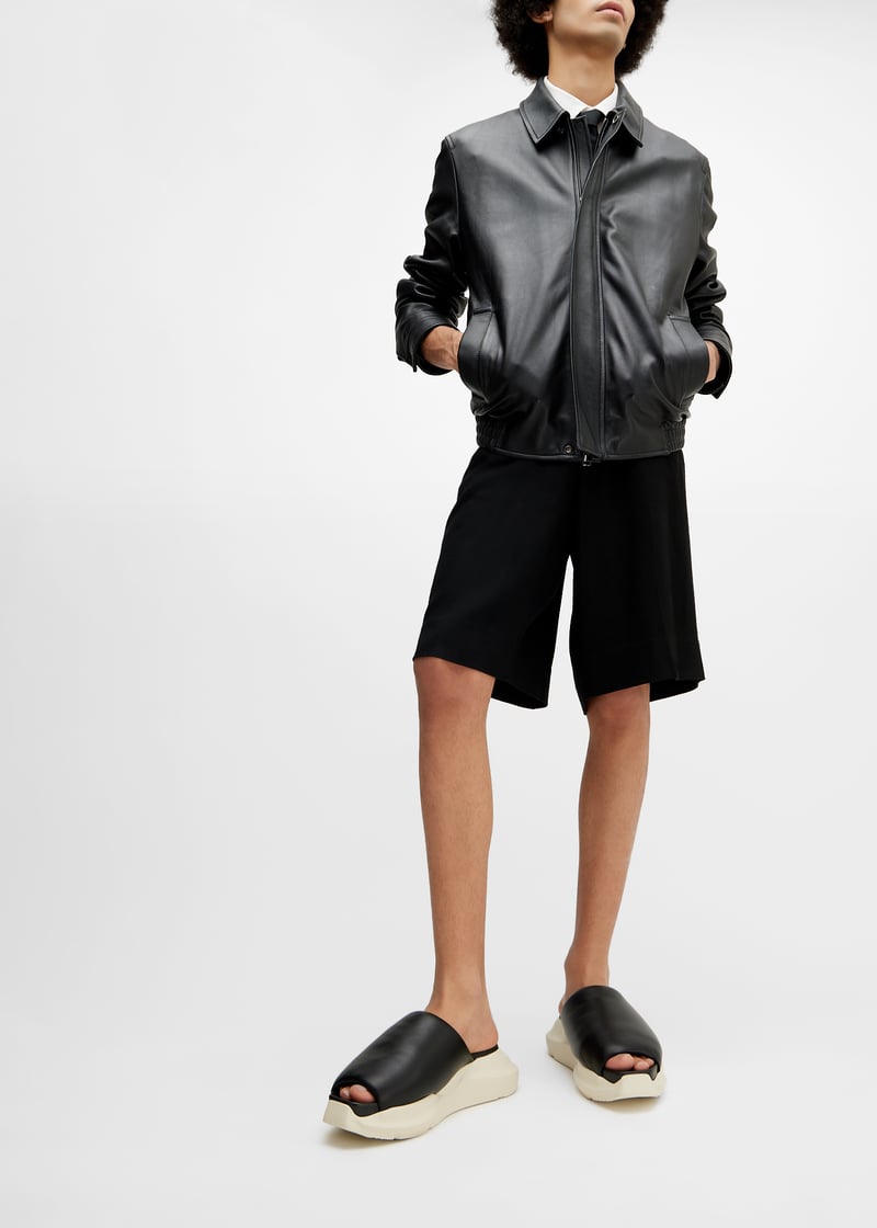 Rick Owens Geth puffer slides for Men - Black in UAE | Level