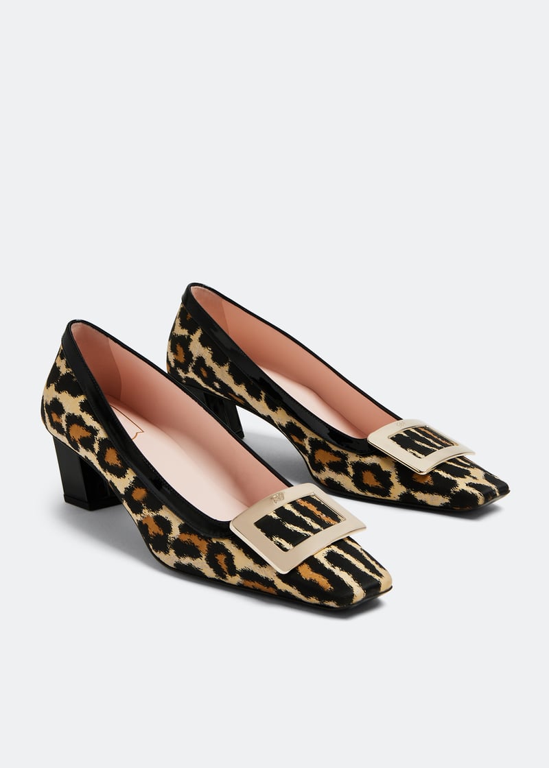 【Roger Vivier】ベル ヴィヴィエ レオパード 45mm ポンプ Roger Vivier Belle Vivier pumps for Women - Animal Printed