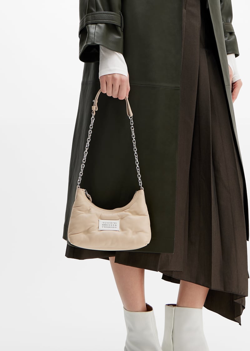 Maison Margiela Glam Slam micro hobo bag for Women - Beige