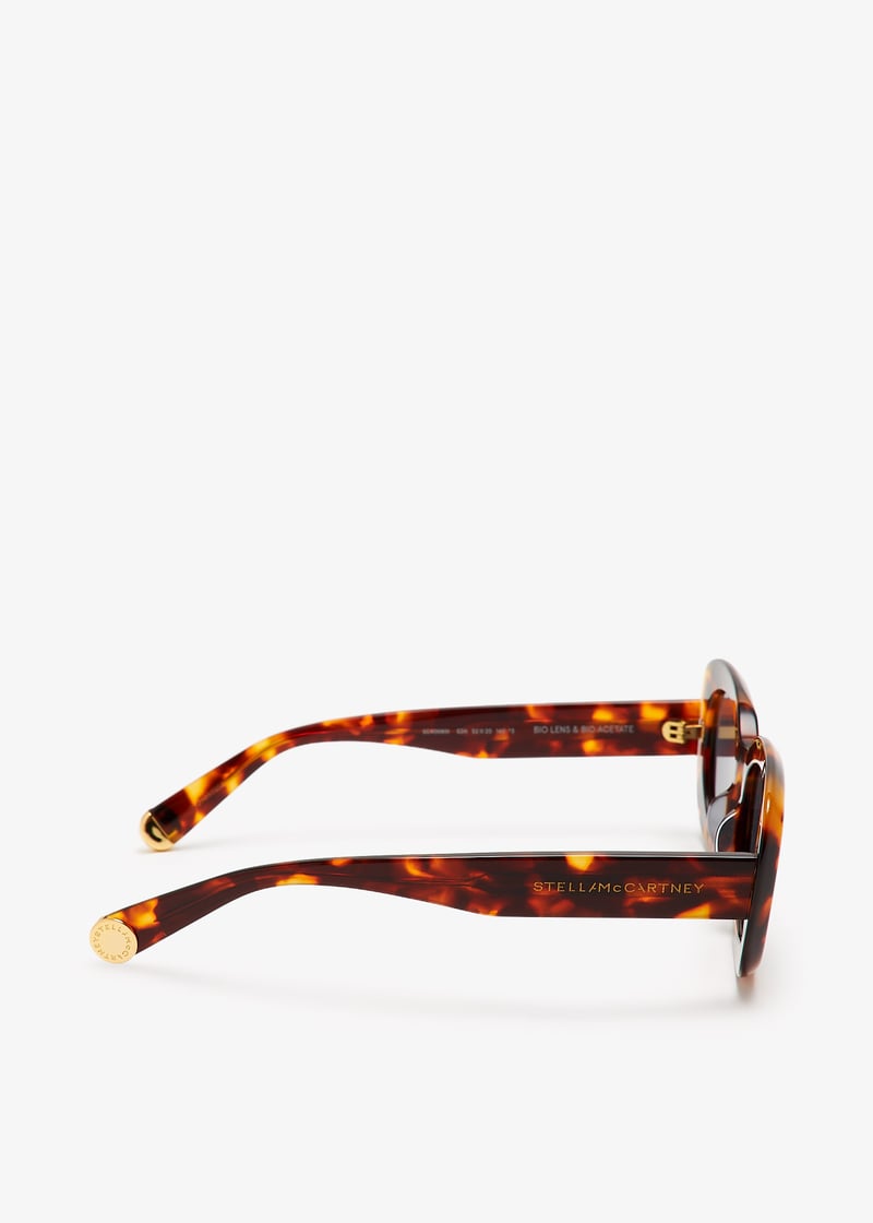 サングラス STELLA MCCARTNEY Woman Sunglasses Brown SC40052I 53N Stella McCartney Women's SC40058 52mm Cat Eye Sunglasses