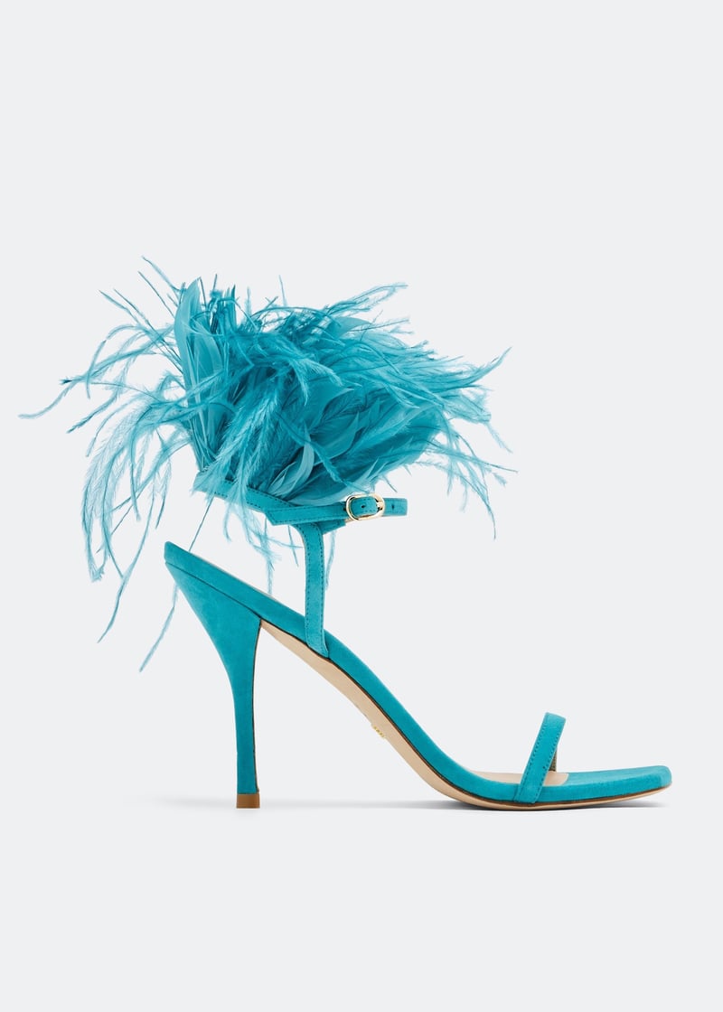 STUART WEITZMAN SD582ESMERALDA 関税送料込 Stuart Weitzman Plume 100 sandals for Women - Blue in UAE
