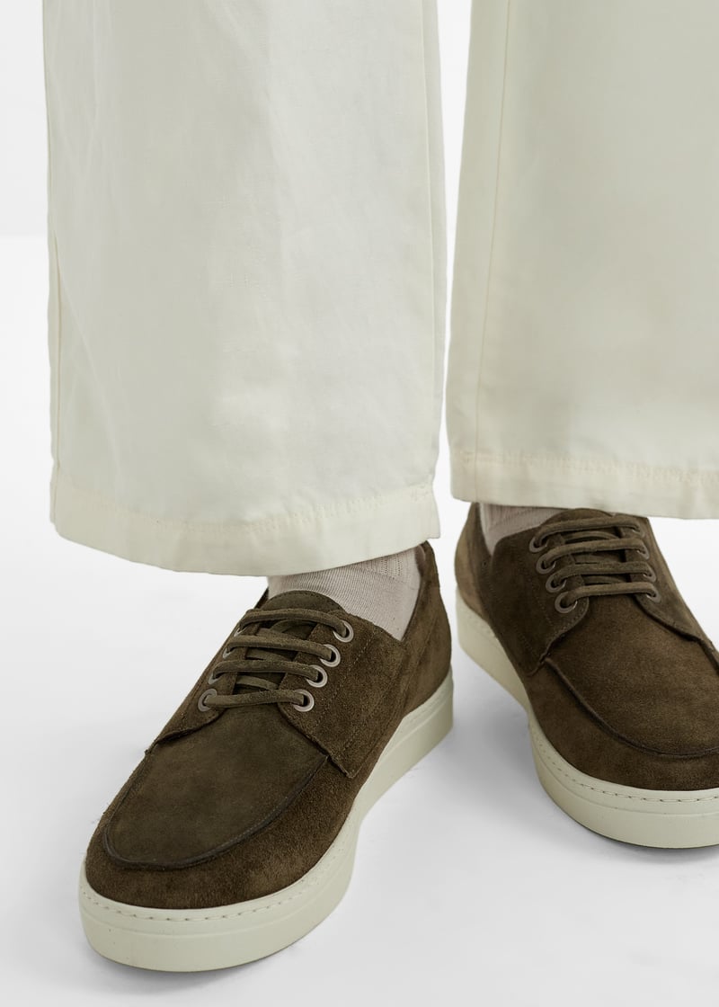 スニーカー STUART WEITZMAN Men Sneakers SK519 BRISTOL SUEOLV Green sk519-olv_2.jpg?ts=20250301035617