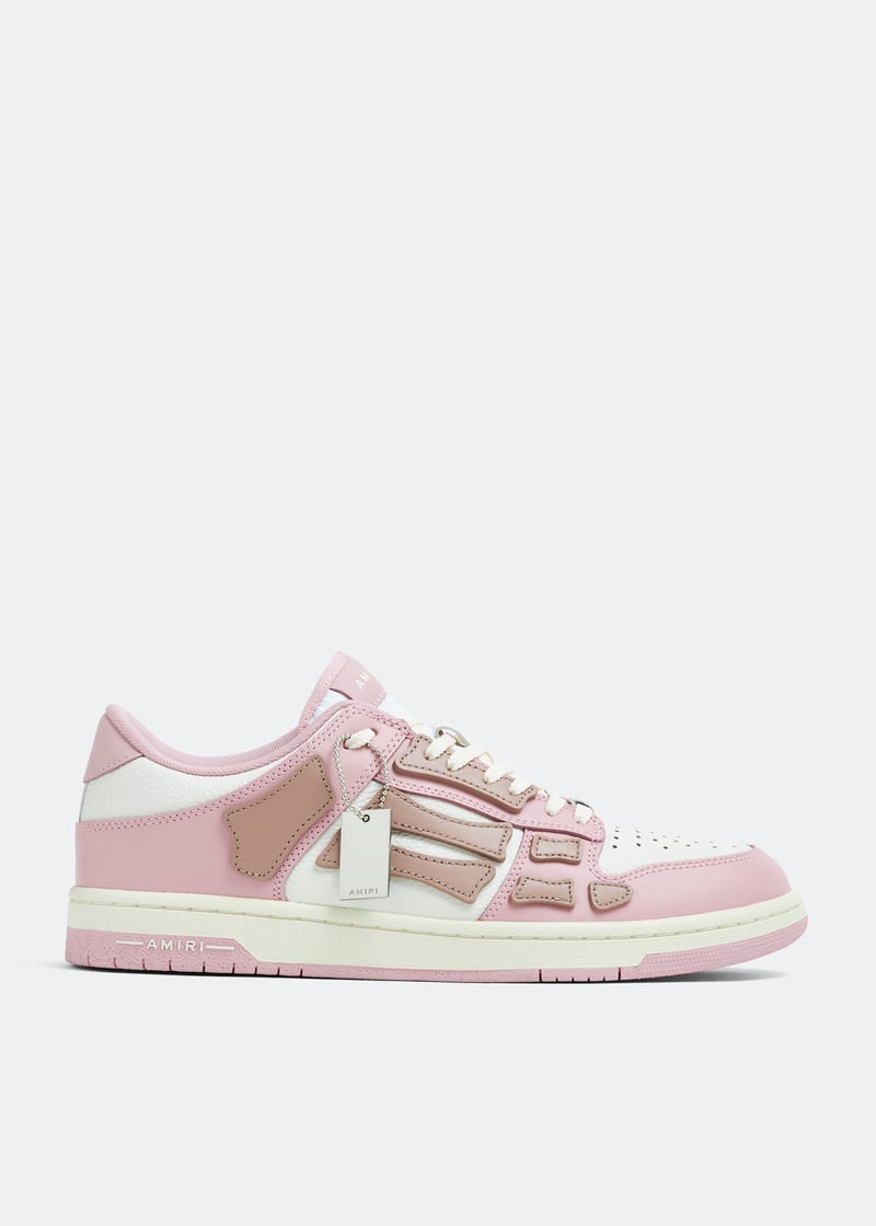 AMIRI Skel low-top sneakers for Men - Pink in UAE | Level Shoes