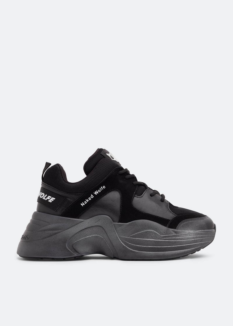 Naked Wolfe Titan sneakers for Men - Black in UAE | Level Shoes