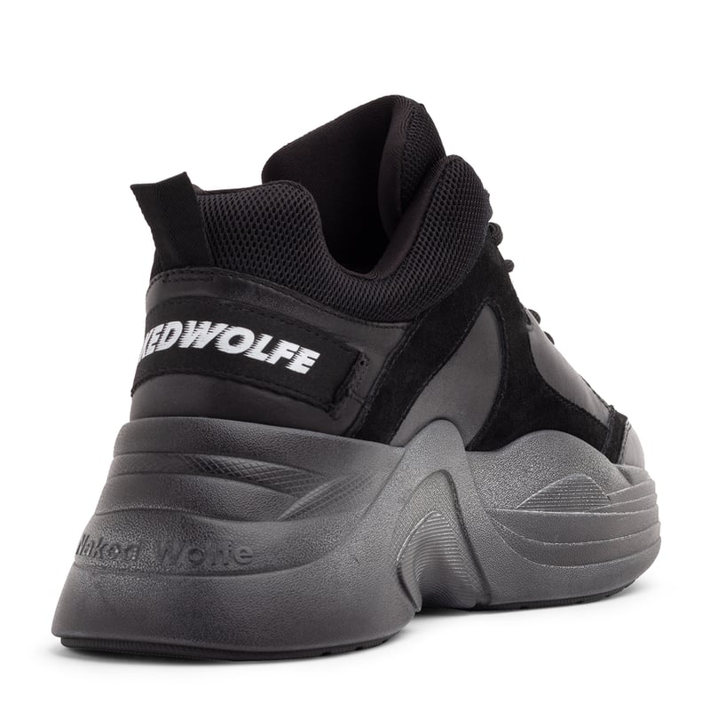 Naked Wolfe Titan sneakers for Men - Black in UAE | Level Shoes
