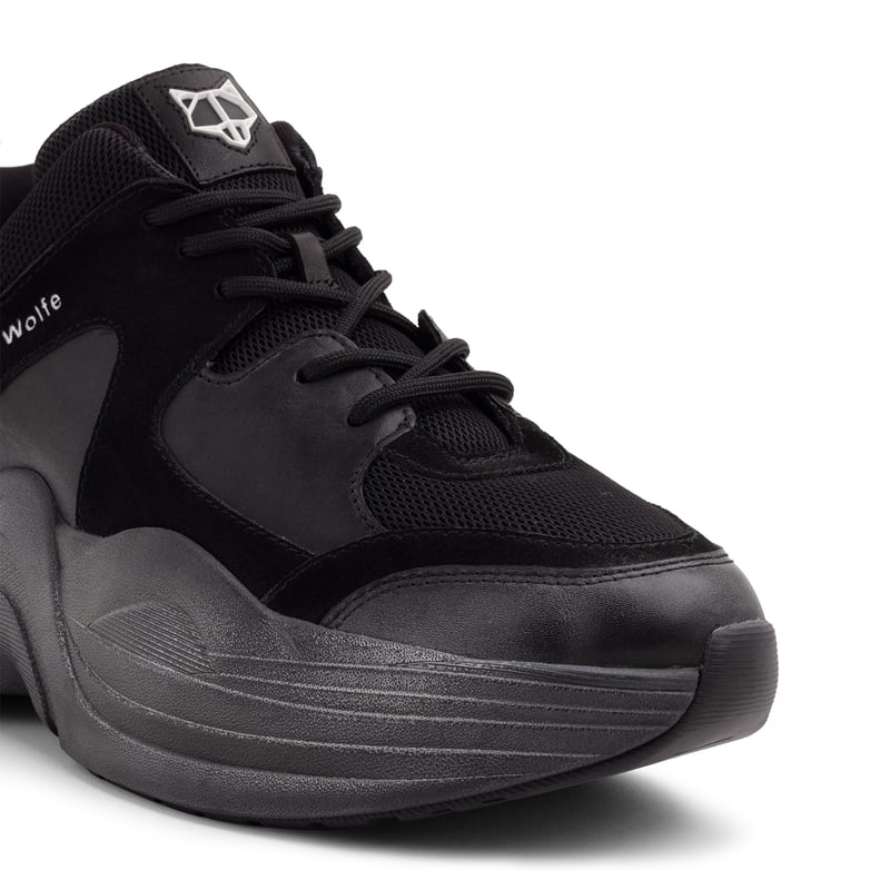 Naked Wolfe Titan sneakers for Men - Black in UAE | Level Shoes