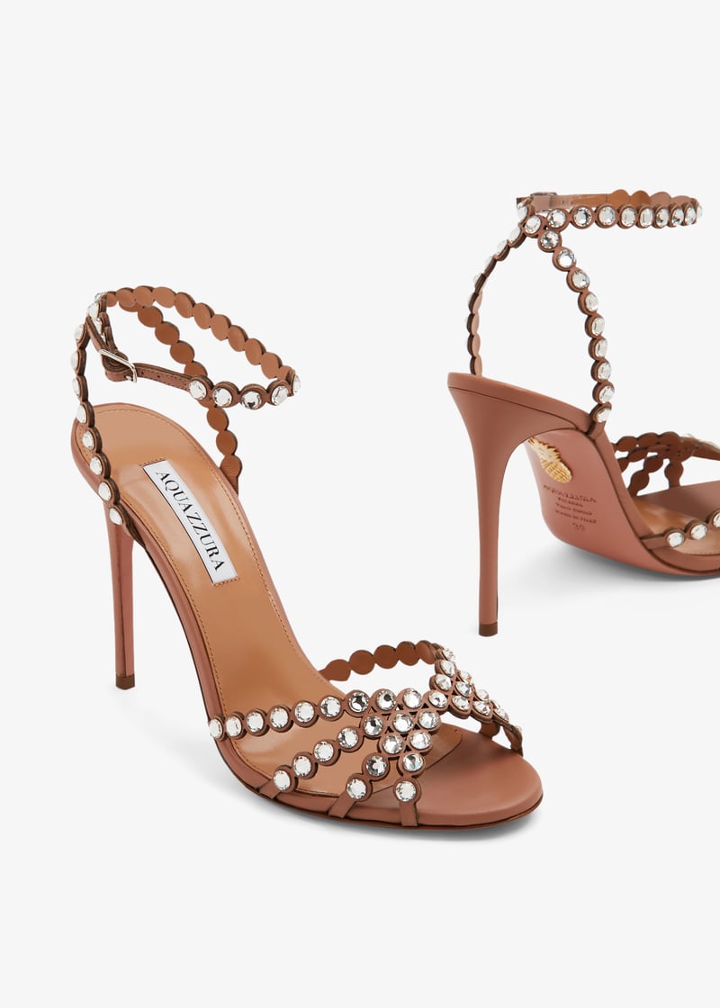シューズ・サンダルその他 AQUAZZURA Woman High heel shoes Brown BYNMIDP1ASN C80 Aquazzura Tequila sandals for Women - Brown in Qatar | Level