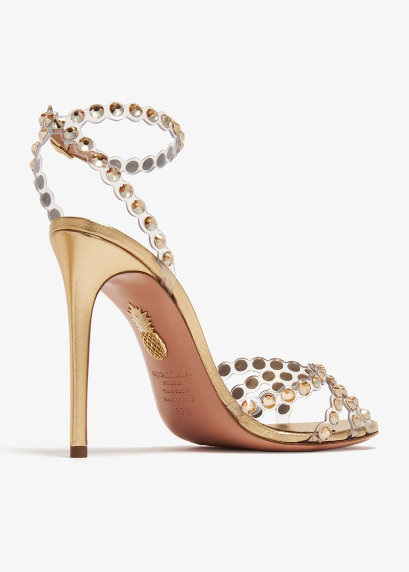 Aquazzura Tequila sandals for Women - Gold in Qatar | Level