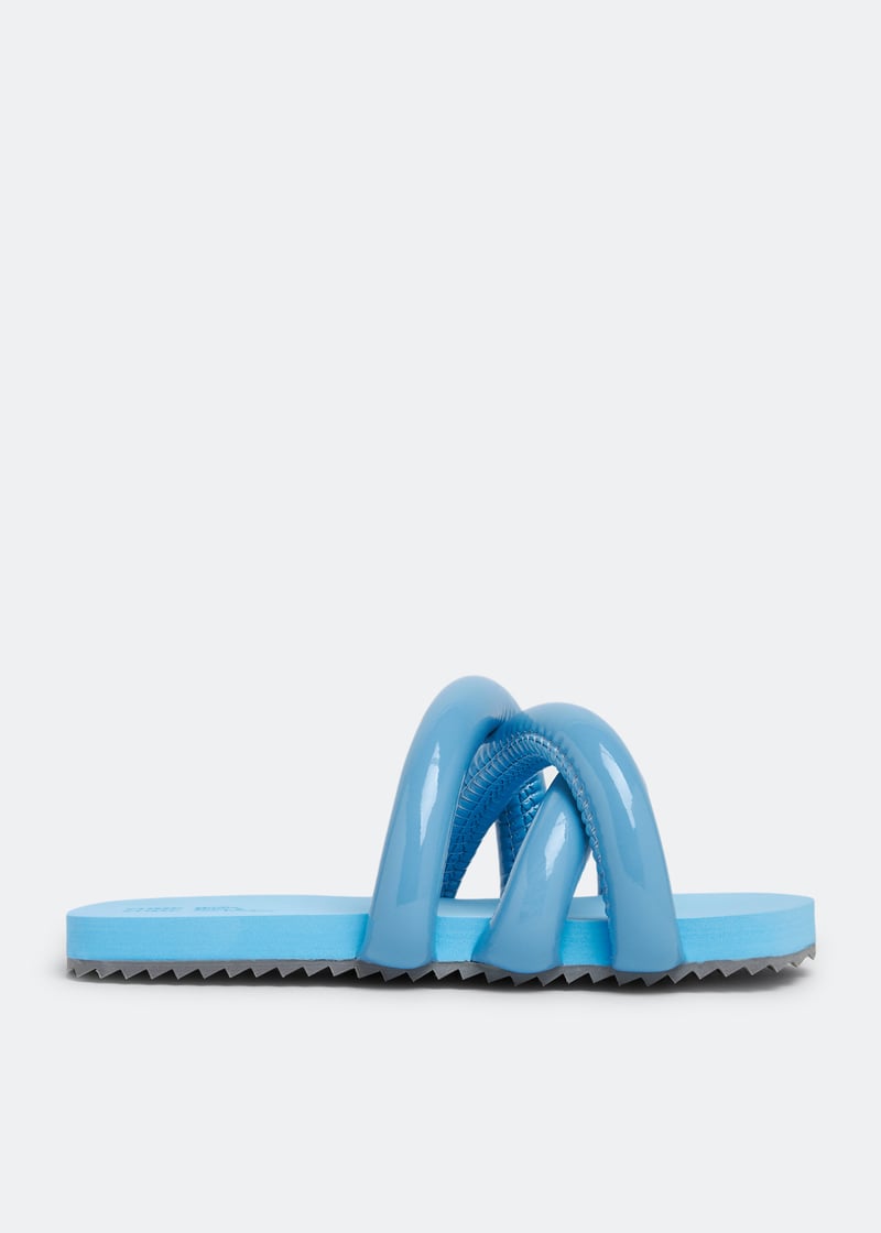 Yume Yume Tyre slides for Women - Blue in Oman | Level Shoes