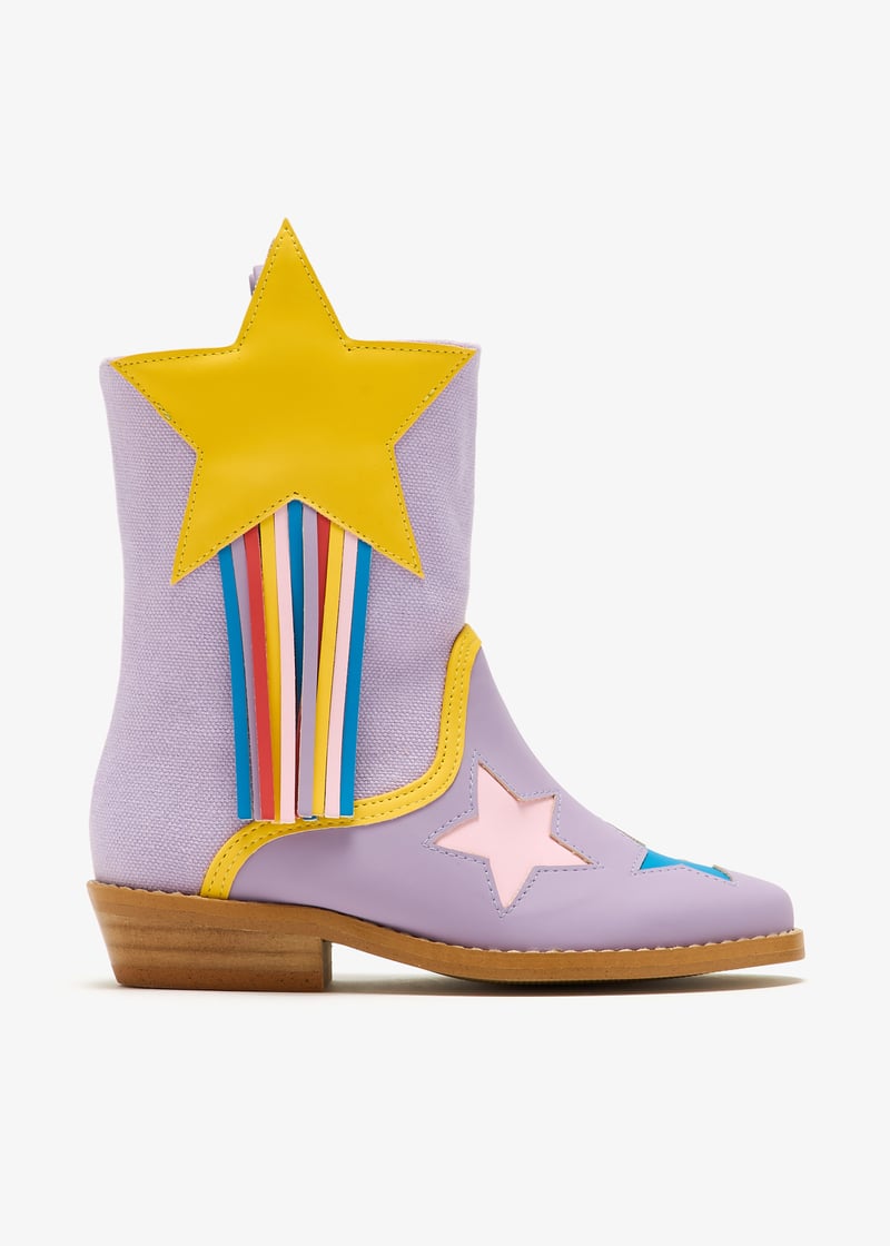 Stella McCartney Star pattern western boots for Girl