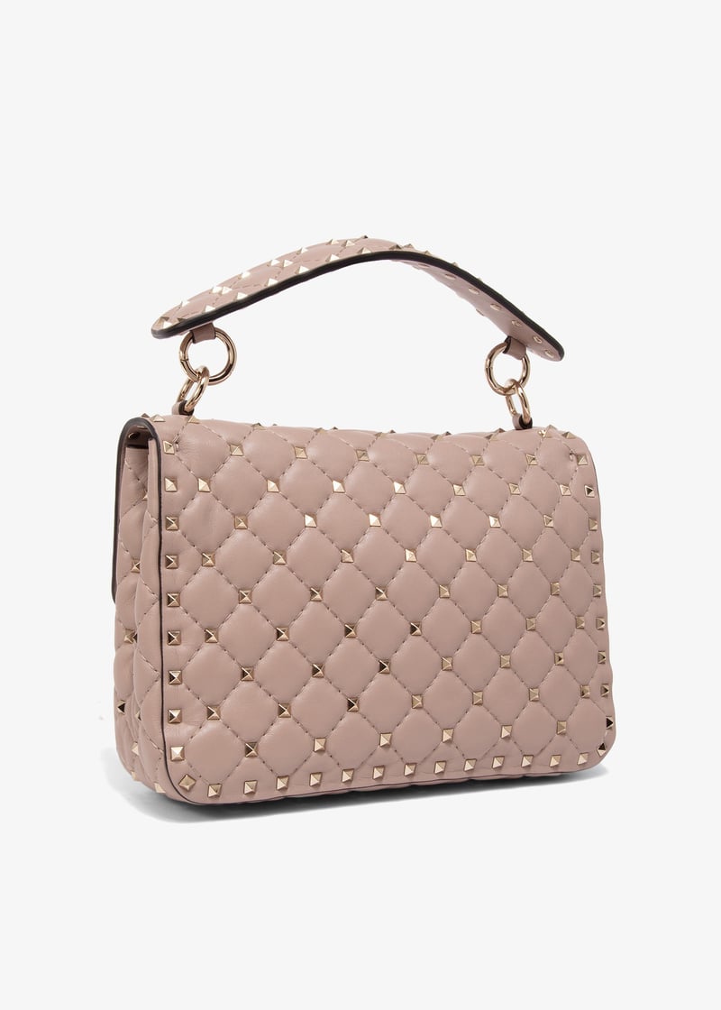 ショルダーバッグ・ポシェット Valentino Garavani Shoulder Bags Women Fabric Beige/Tobacco Valentino Garavani - V-Sling Ivory Leather Webb Strap Small Bag