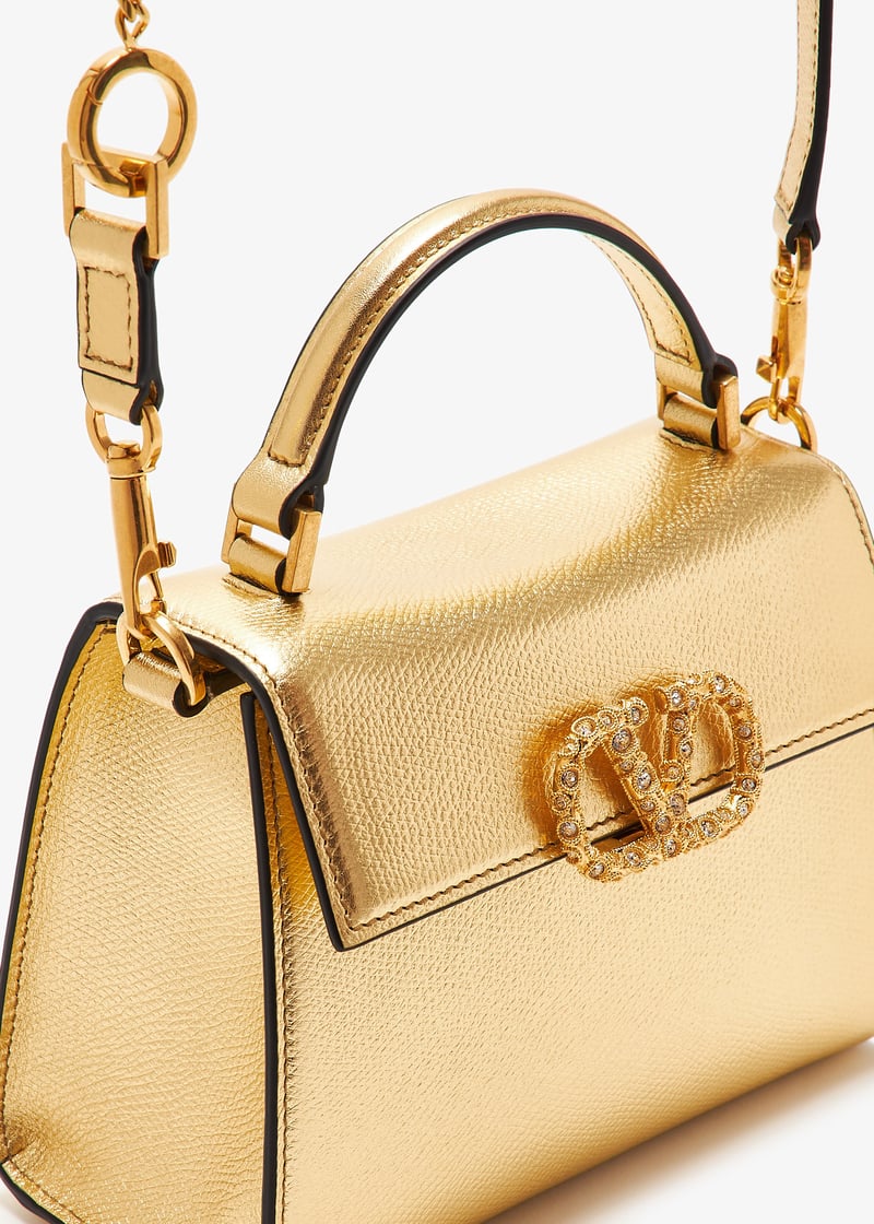 Valentino Garavani VSling top handle bag for Women - Gold in