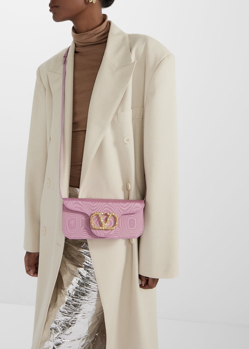 Valentino Garavani Locò clutch for Women - Pink in Bahrain