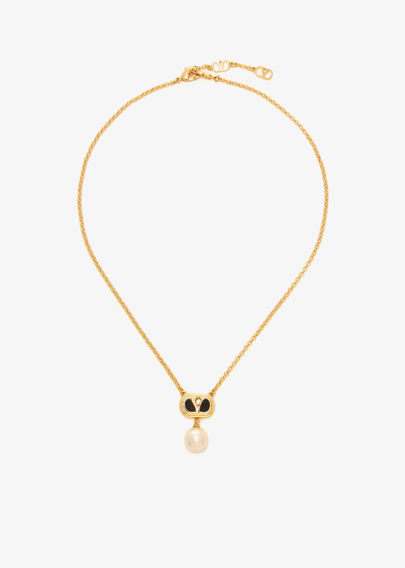 Valentino Garavani Ovalette necklace for Women - Gold in UAE
