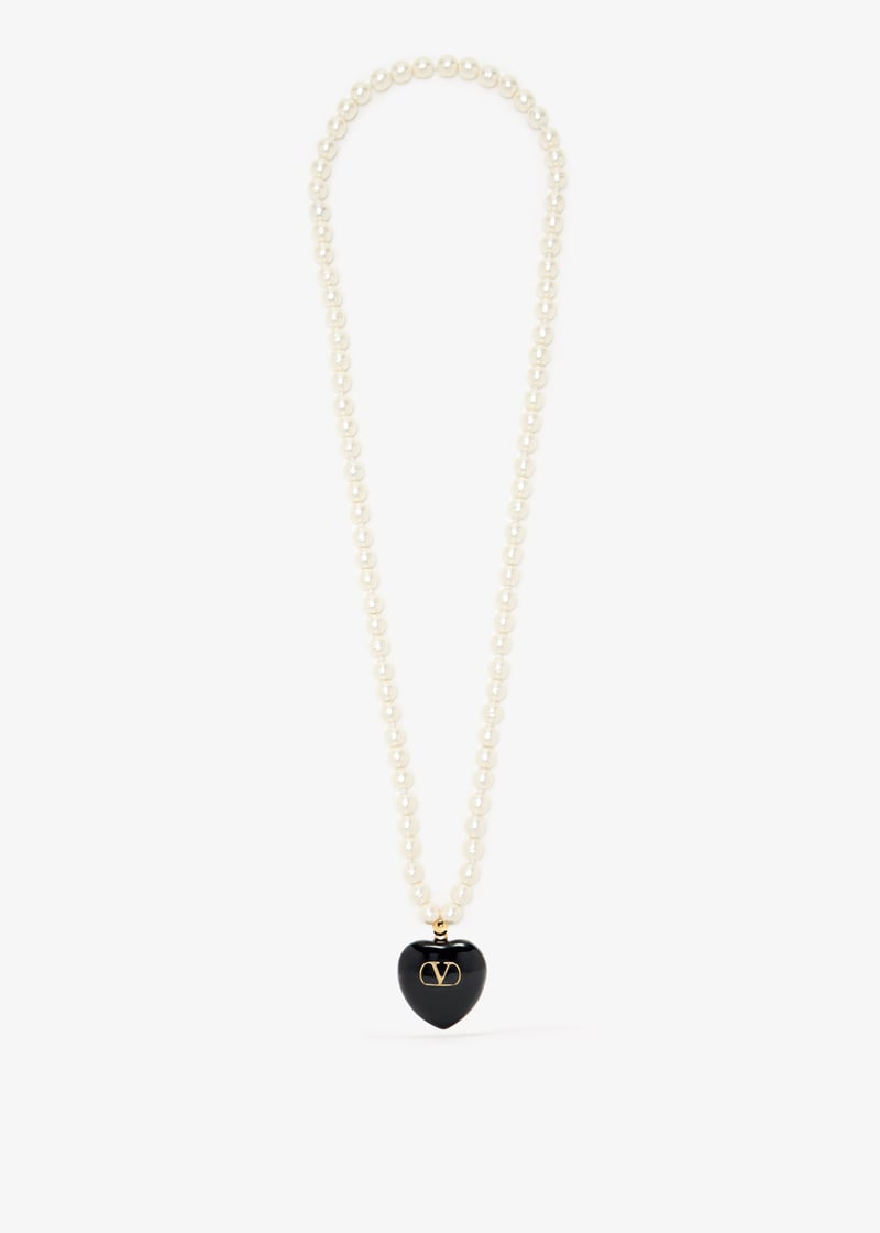 Valentino Garavani Coeur Royal necklace for Women - White in