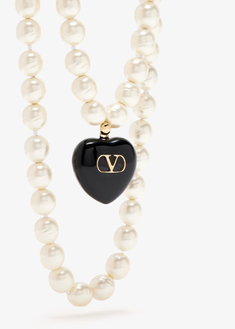 Valentino Garavani Coeur Royal necklace for Women - White in
