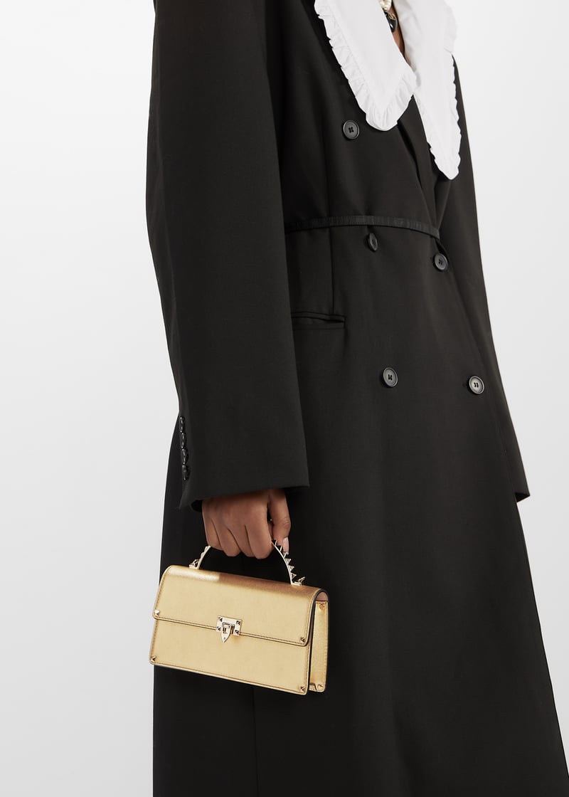 Valentino Garavani Rockstud mini bag for Women - Gold in