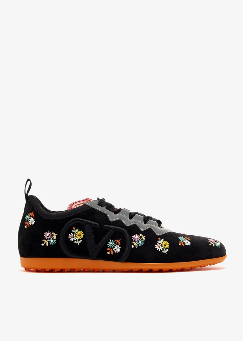 Valentino Garavani★ブラック Chromathon スニーカー Valentino Garavani Chromathon sneakers for Women - Black in