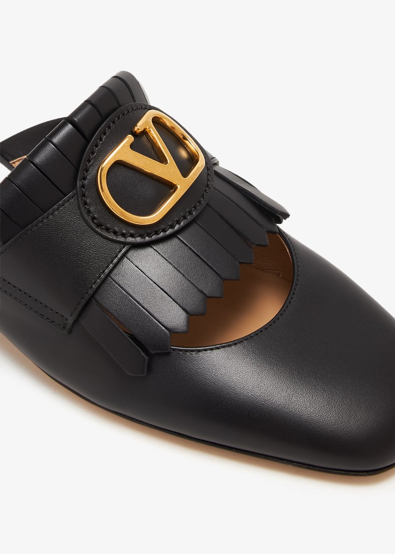 Valentino Garavani VLogo Signature mules for Women - Black