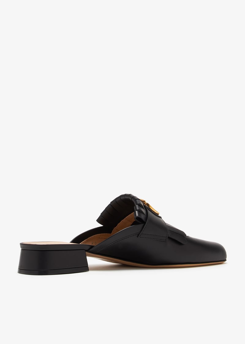 Valentino Garavani VLogo Signature mules for Women - Black