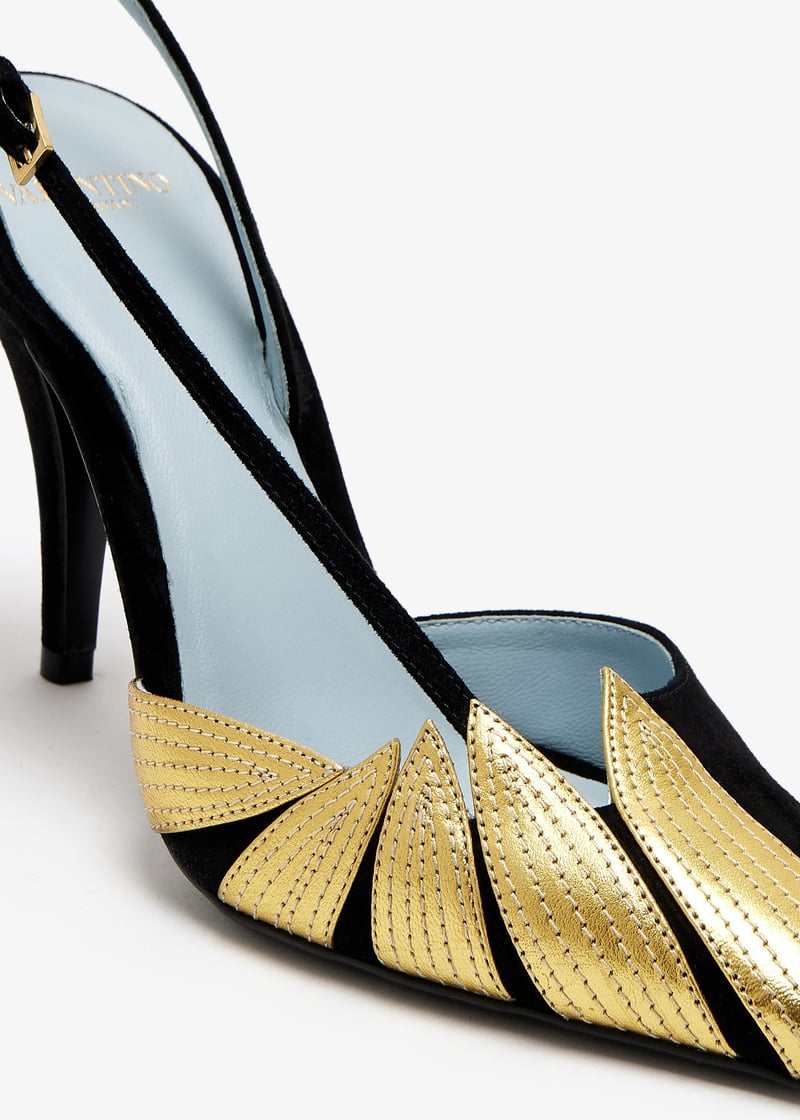 Valentino Garavani Foliefoliage slingback pumps for Women