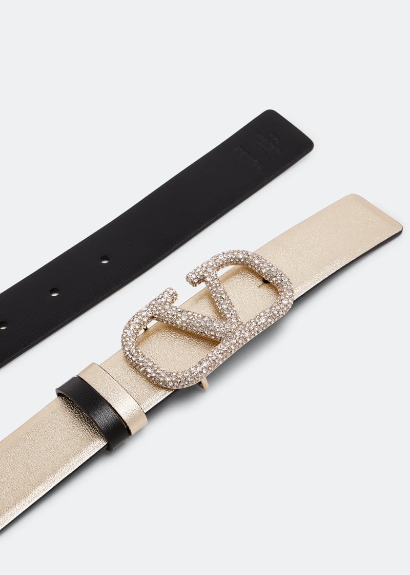 ベルト VALENTINO SS25 \"VLOGO SIGNATURE\" BELT (6W2T0SM7IYR 0NO) Valentino Garavani Reversible Vlogo Signature Belt Brown