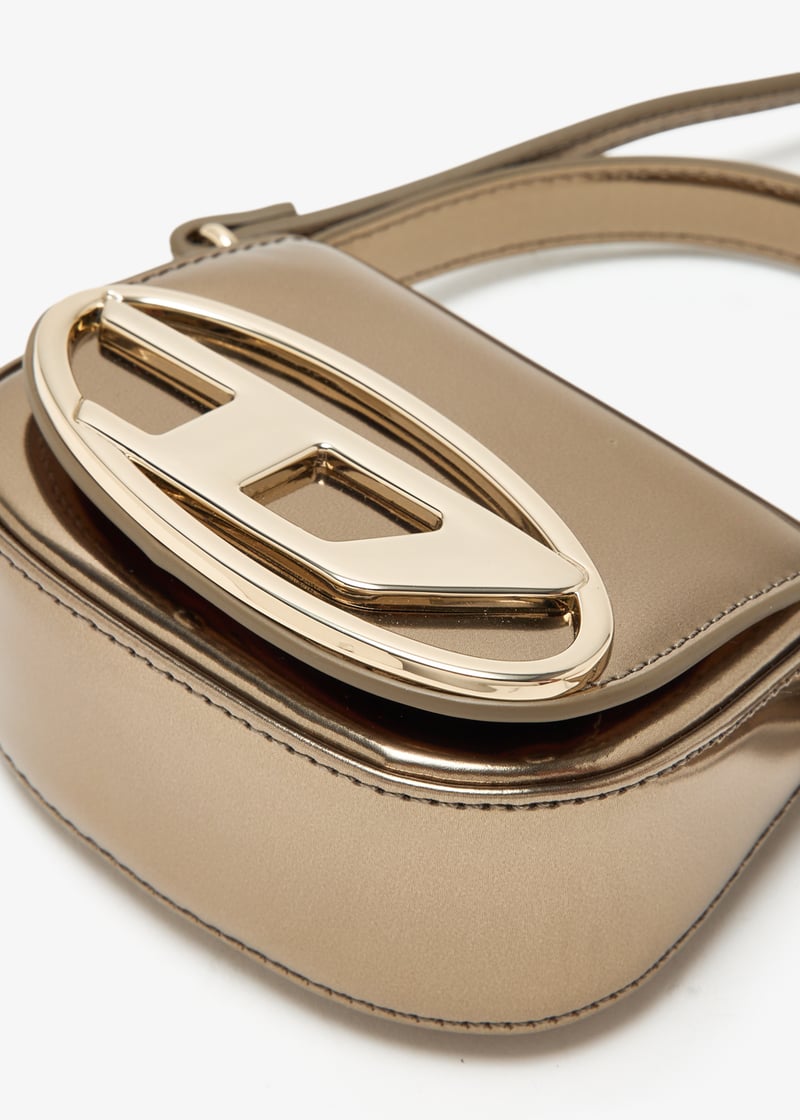 ★DIESEL★ 1DR XS S Tote Bag Gold X08957PS202H2382 X08957PS2 Diesel 1DR XS bag for Women - Gold in UAE | Level Shoes