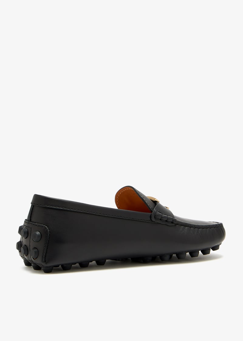 Tod's T Timeless Gommino Bubble loafers for Women - Black in
