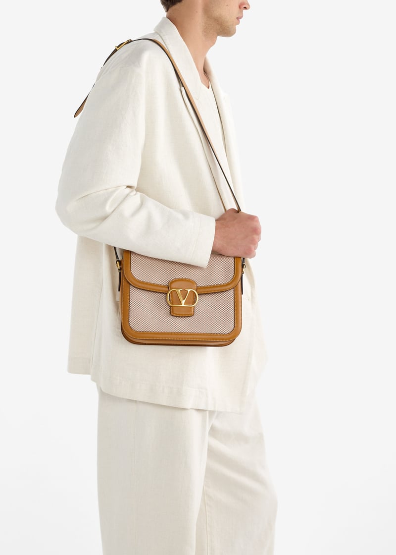 ショルダーバッグ [VALENTINO] GARAVANI Men Shoulder bag Beige Valentino Garavani 9to5 shoulder bag for Men - Beige in UAE