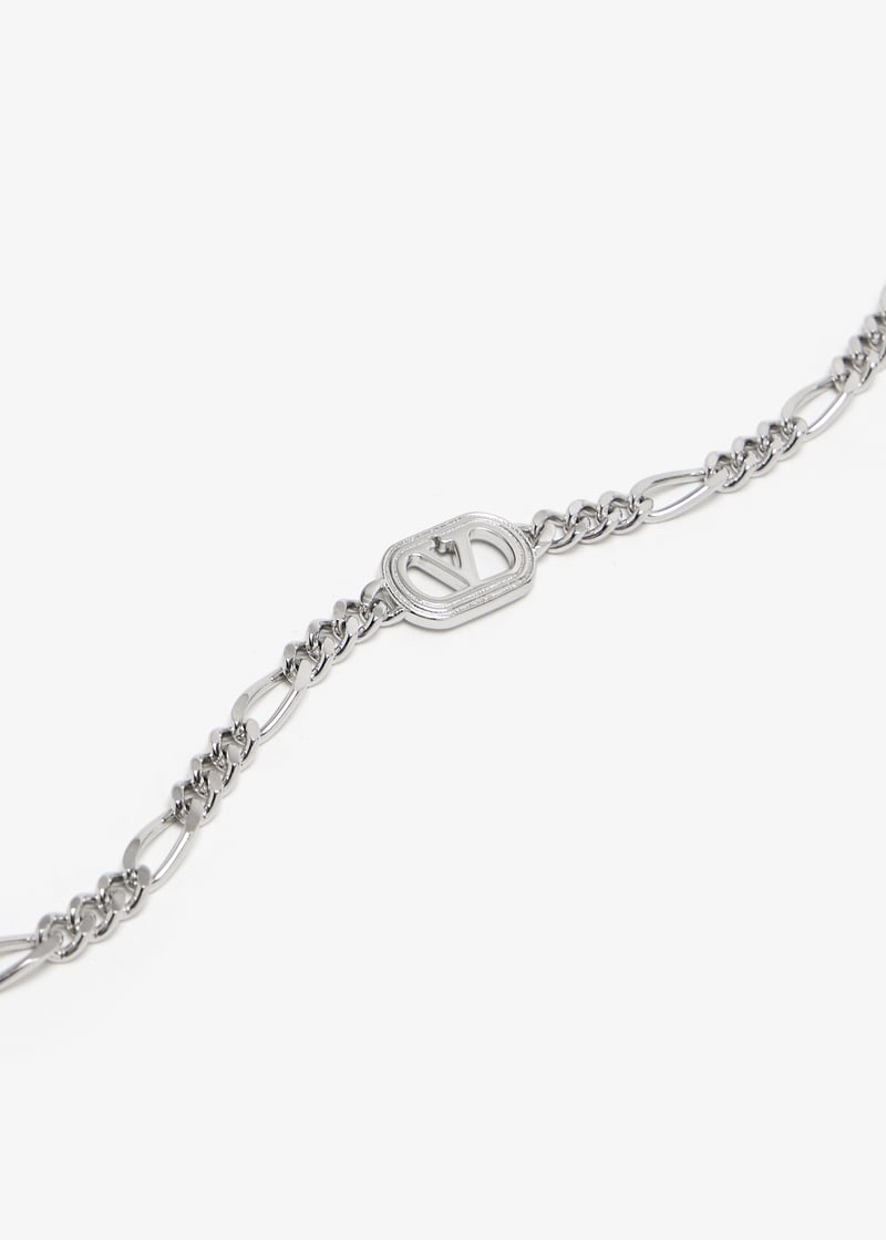 ブレスレット VALENTINO FW25 BRACELET OVALETTE (7Y2J0AH2MET 172) Valentino Garavani Ovalette Metal Bracelet for Man in