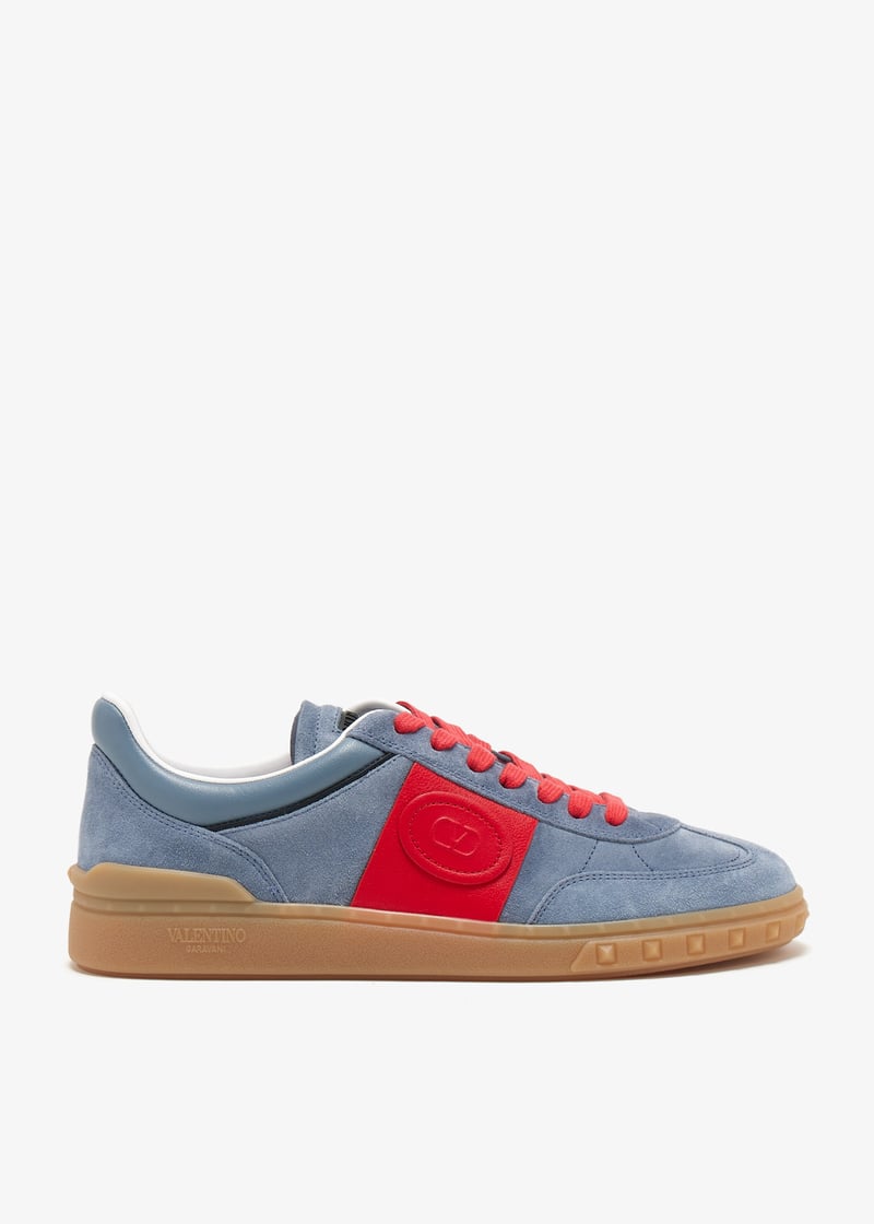 スニーカー VALENTINO GARAVANI Multicolor Suede Upvillage Sneakers Valentino Garavani Upvillage sneakers for Men - Blue in UAE