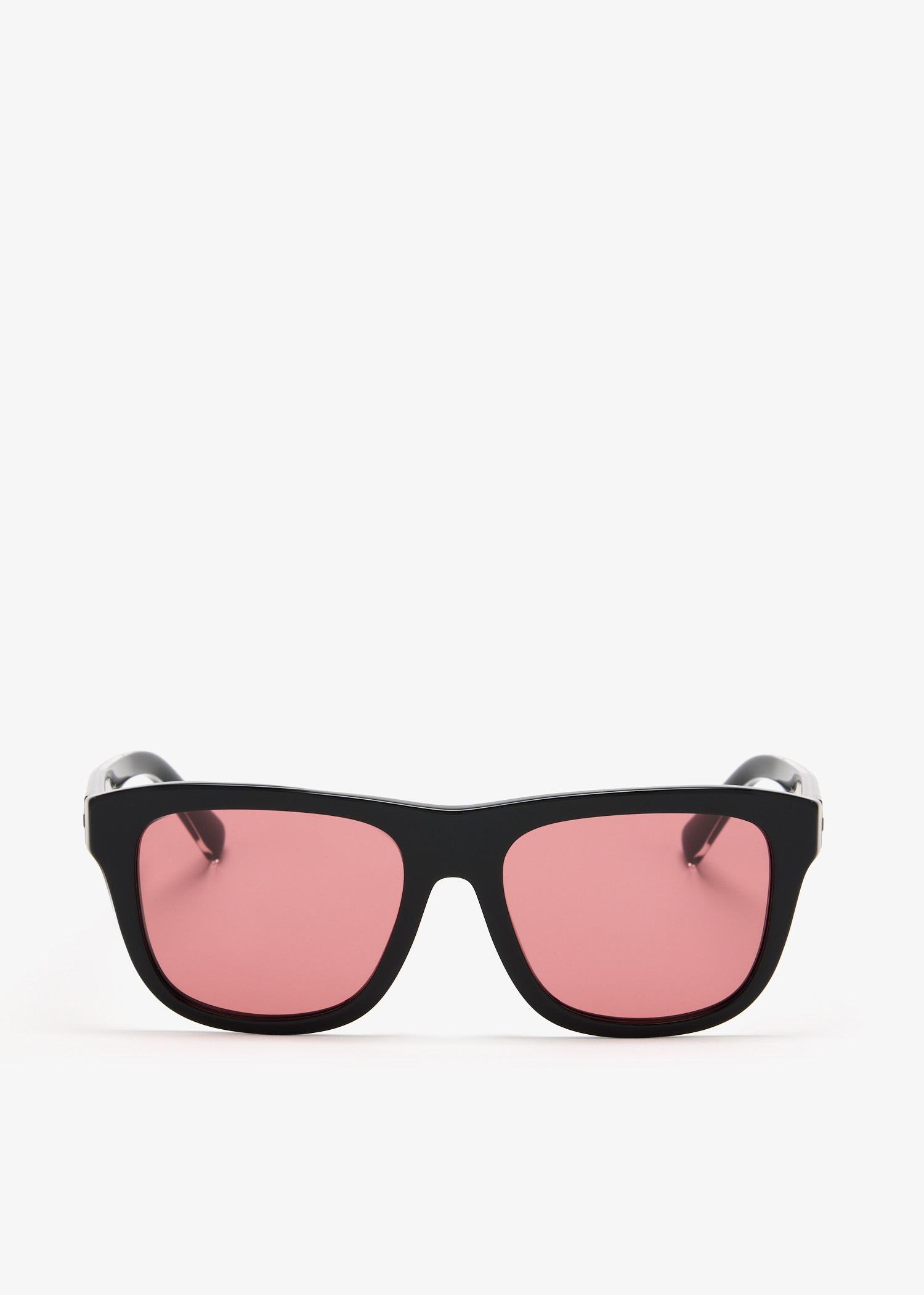 Dolce & Gabbana Carretto sunglasses with black frame and red lenses